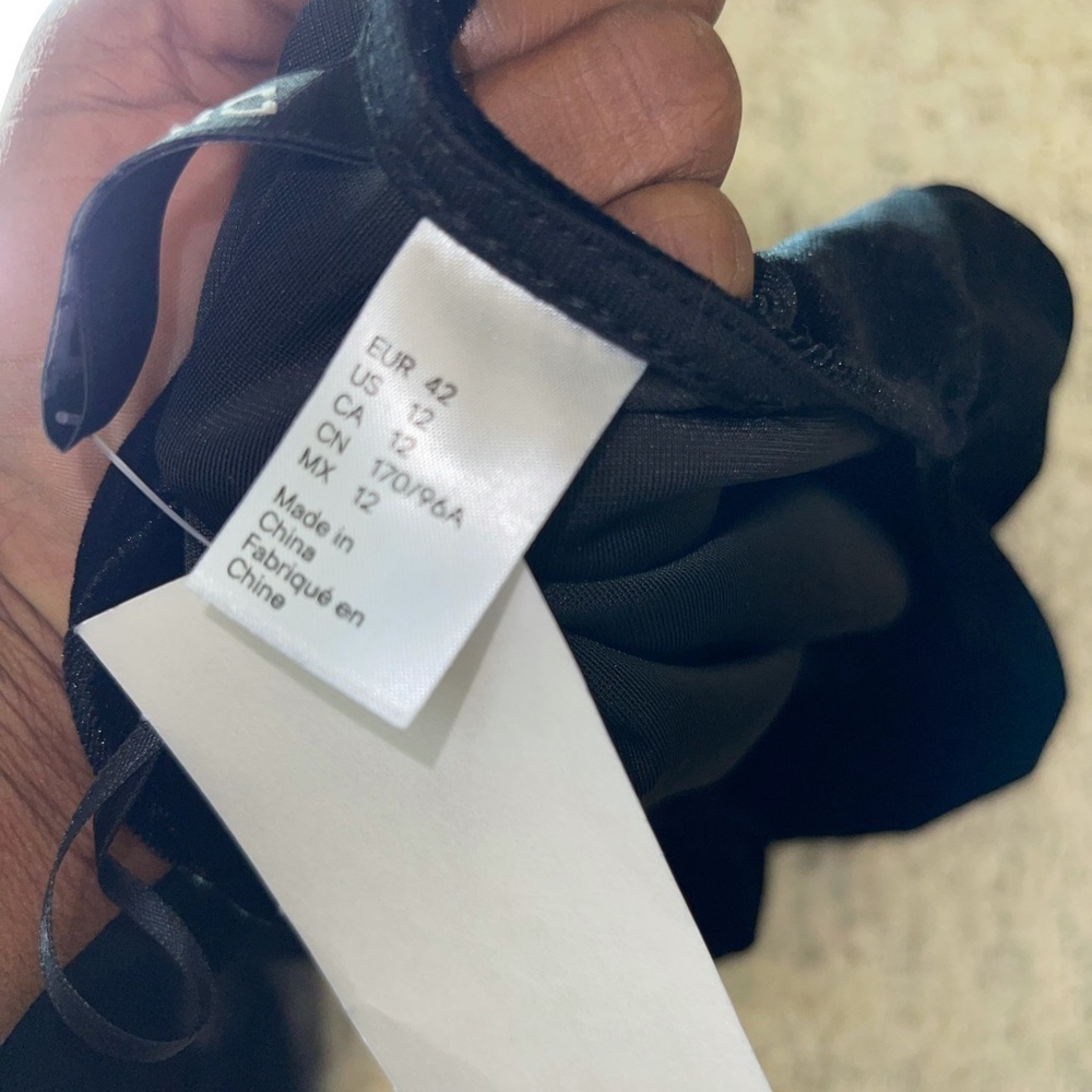 H&M Black Robe Size 12 - Picture 11 of 12
